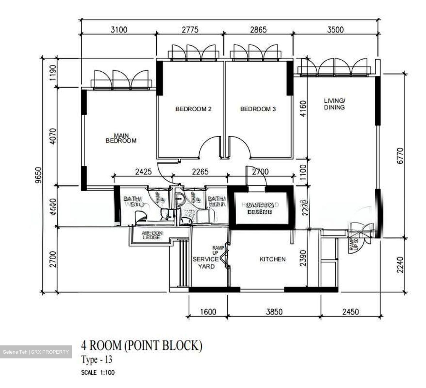 Blk 780C Woodlands Dew (Woodlands), HDB 4 Rooms #616574431